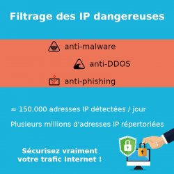 Service de filtrage des IP dangereuses